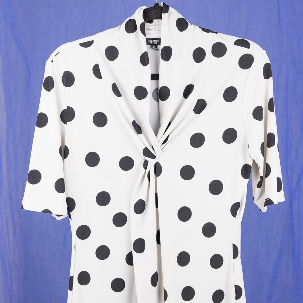 Adorable polka dotted Premise (Nordstrom) blouse